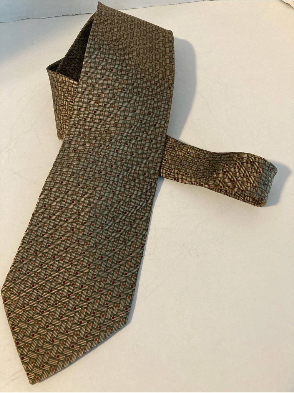 Seigo Katsuraga N.Y. Limited Edition 100% Silk Tie - Picture 5 of 5